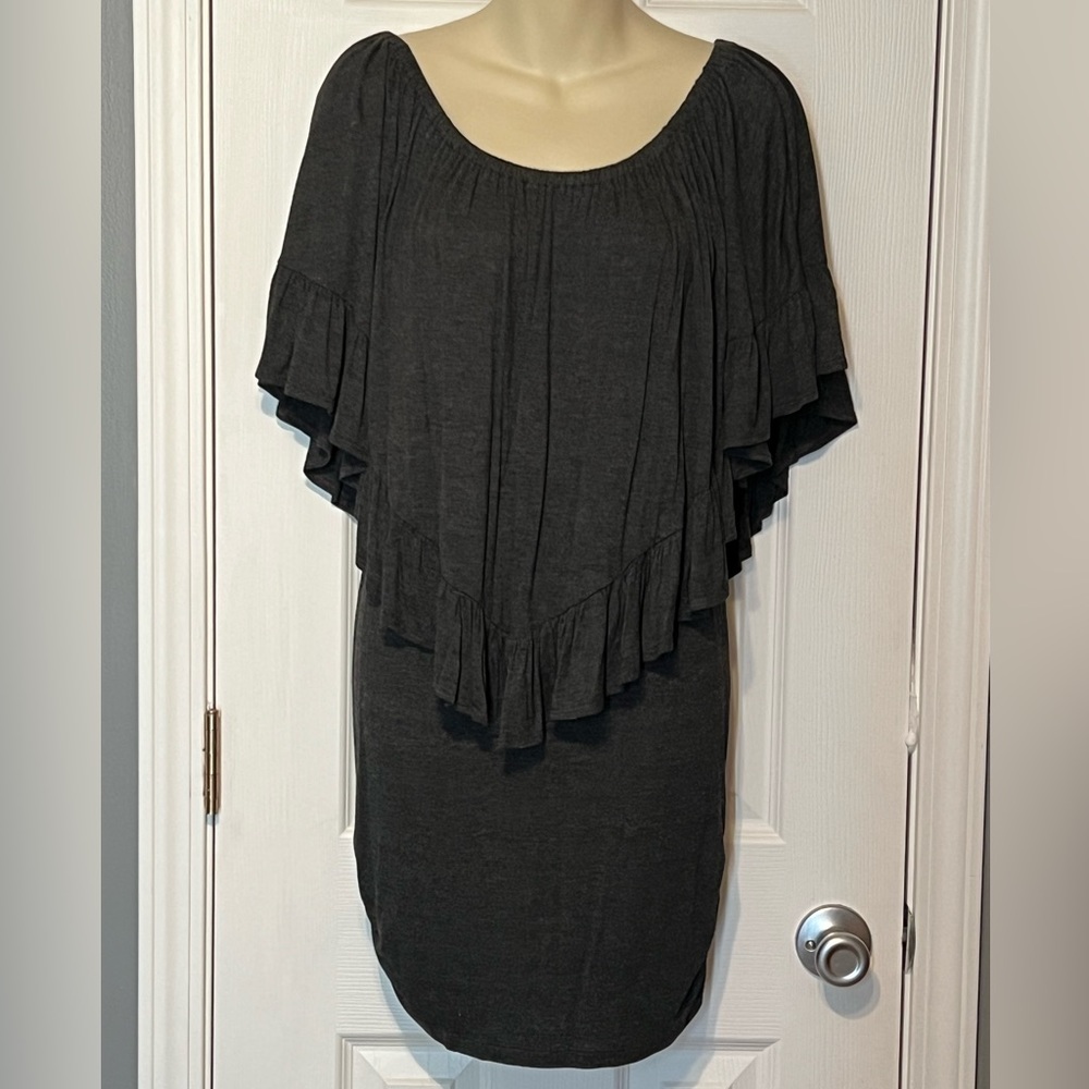 Elan grey mini dress